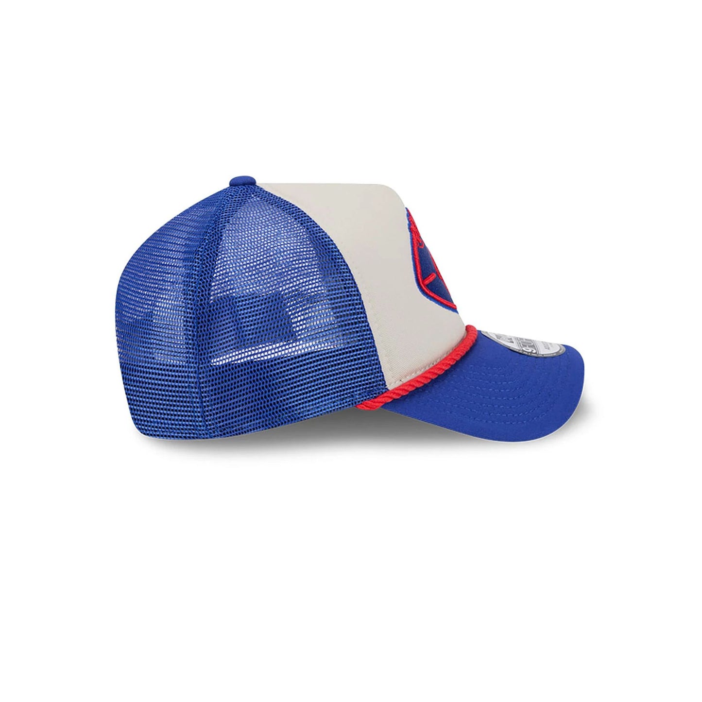 This is a Buffalo Bills NFL Sideline 2024 Historic Blue 9FORTY A-Frame Adjustable Cap 6