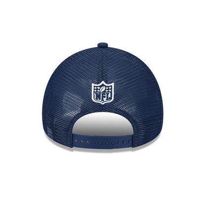 This is a Dallas Cowboys NFL Sideline 2024 Historic Dark Blue 9FORTY A-Frame Adjustable Cap 4