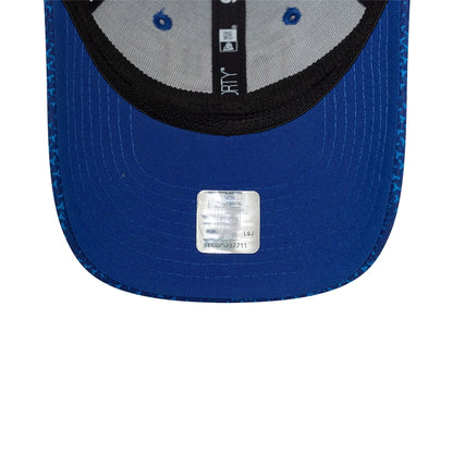 This is a New York Giants Youth NFL Sideline 2024 Blue 9FORTY Stretch Snap Cap 5