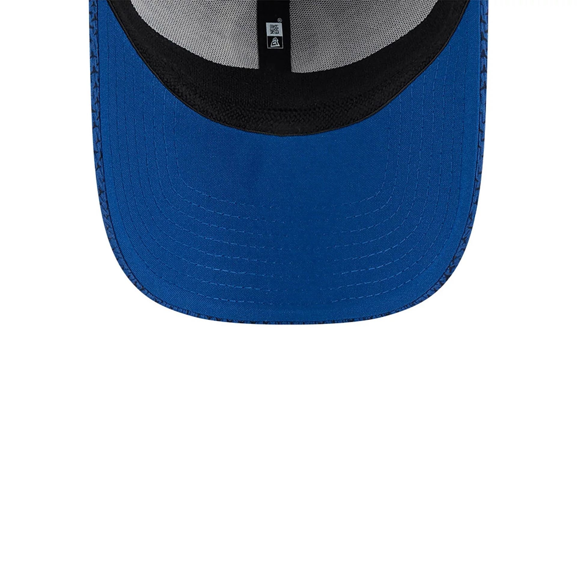 This is a Indianapolis Colts NFL Sideline 2024 Blue 9FORTY Stretch Snap Cap 4