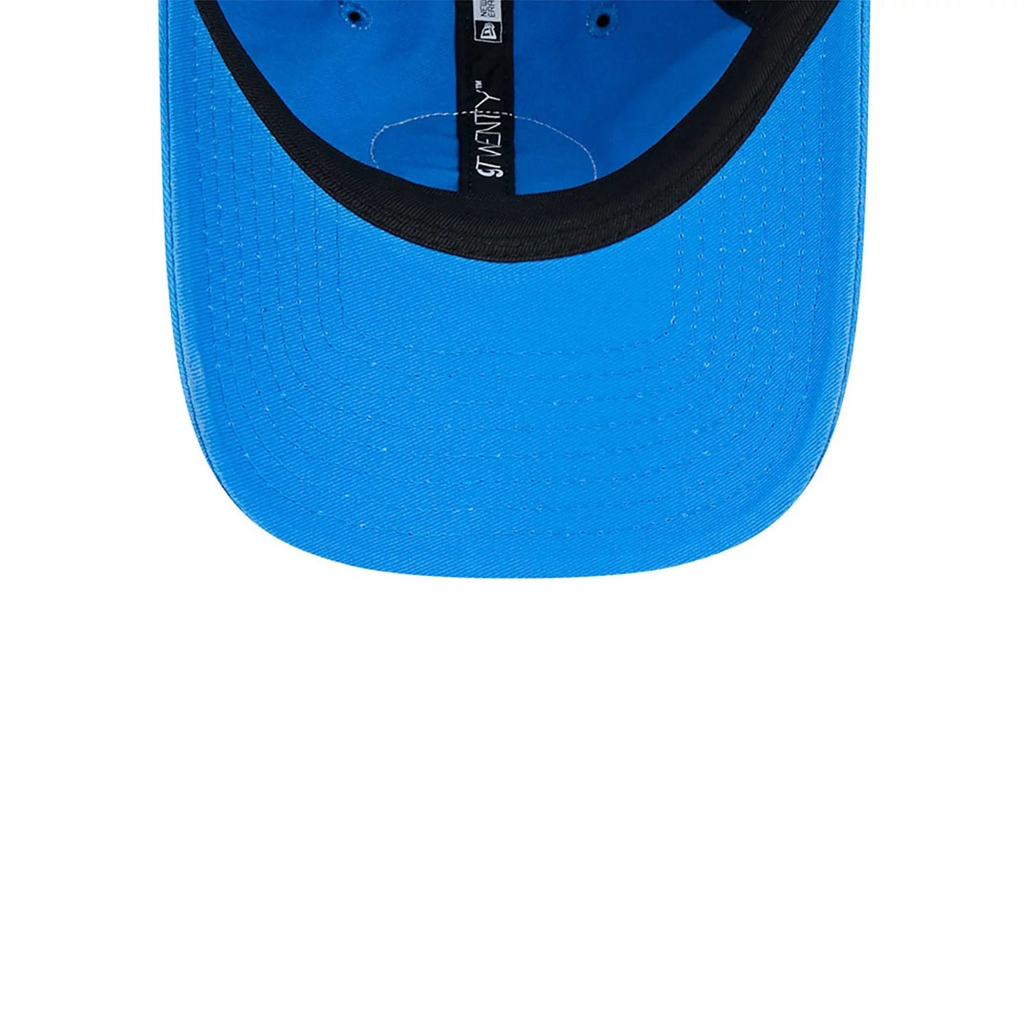 This is a Detroit Lions NFL Sideline 2024 Blue 9TWENTY Adjustable Cap 4