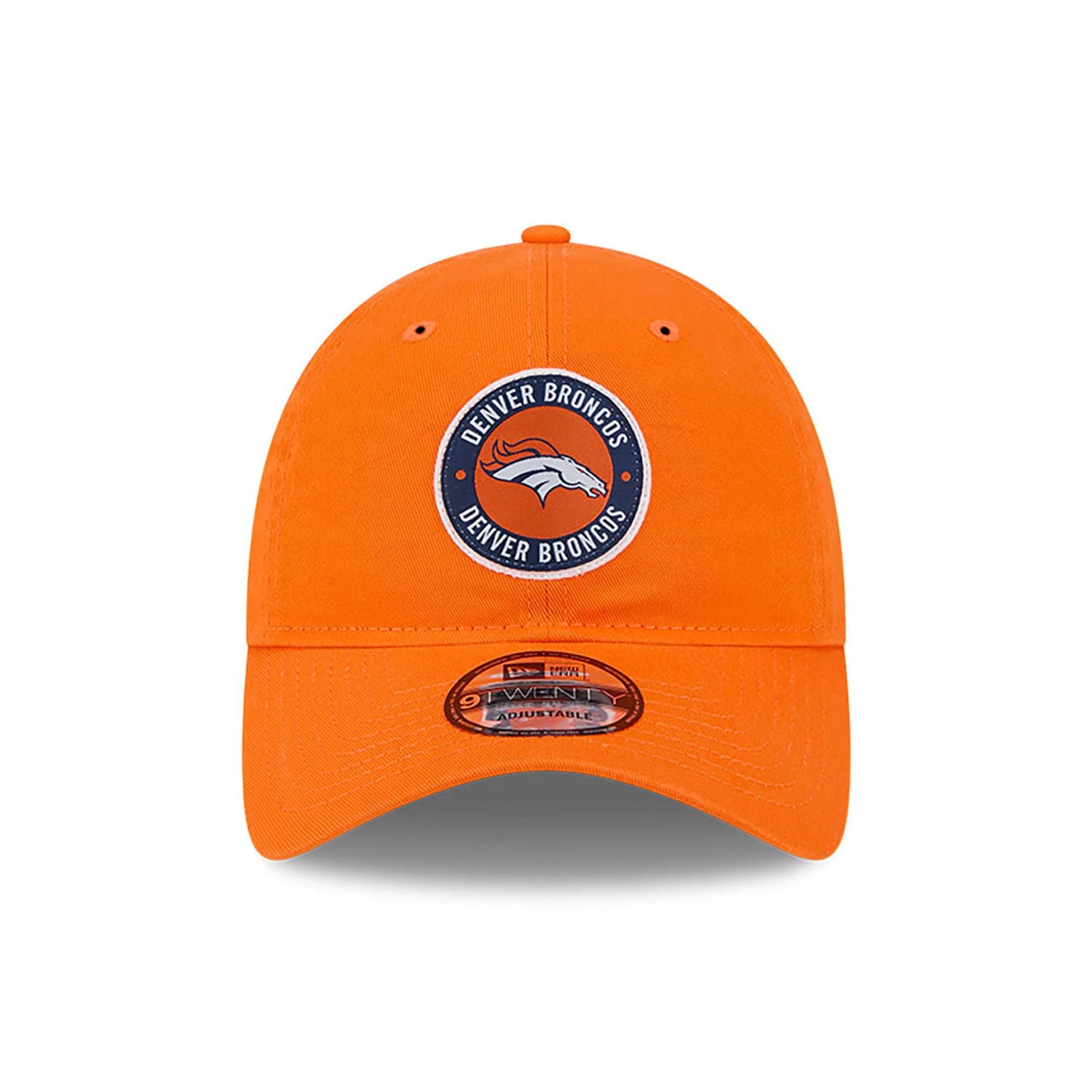 This is a Denver Broncos NFL Sideline 2024 Orange 9TWENTY Adjustable Cap 2