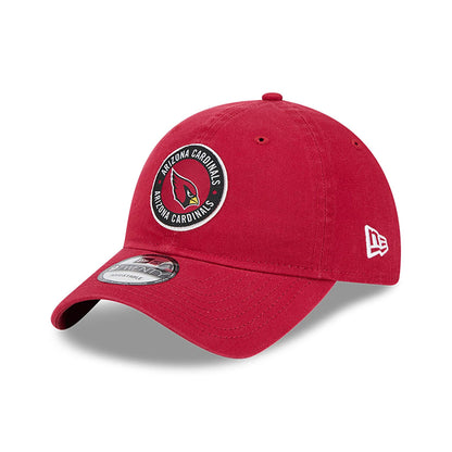 This is a Arizona Cardinals NFL Sideline 2024 Dark Red 9TWENTY Adjustable Cap 3