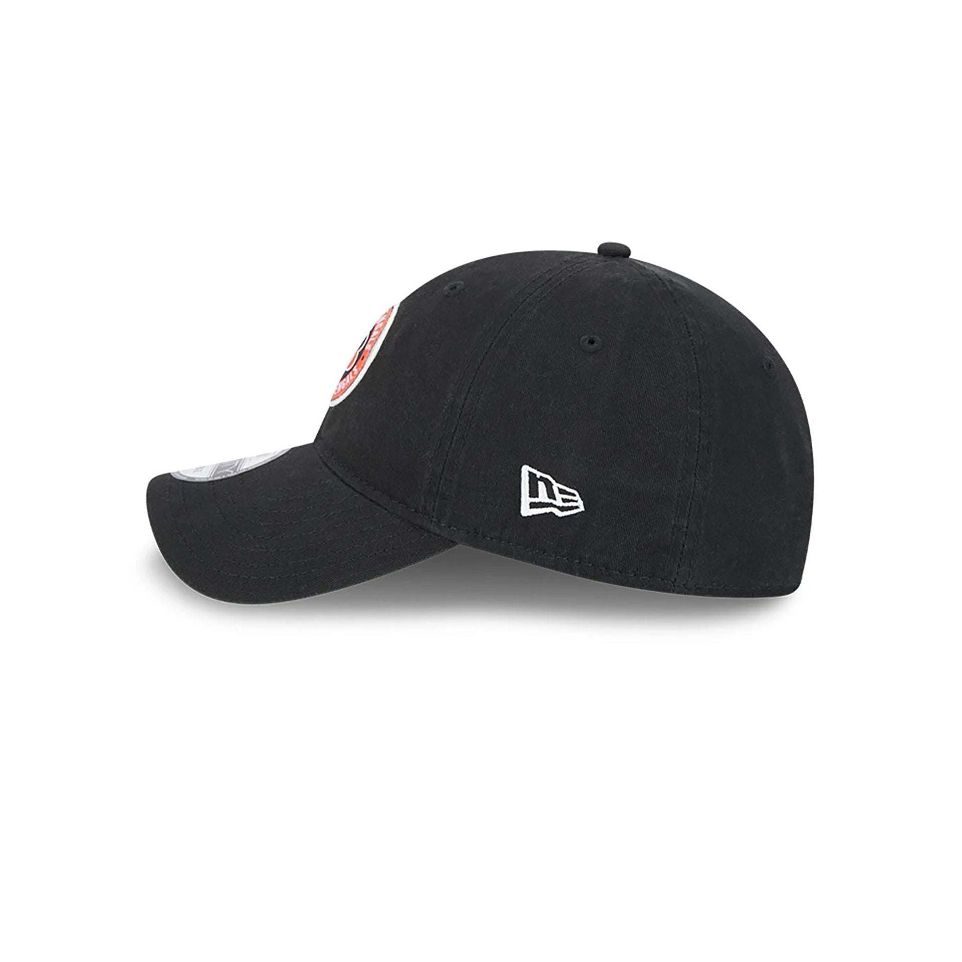 This is a Cincinnati Bengals NFL Sideline 2024 Black 9TWENTY Adjustable Cap 7