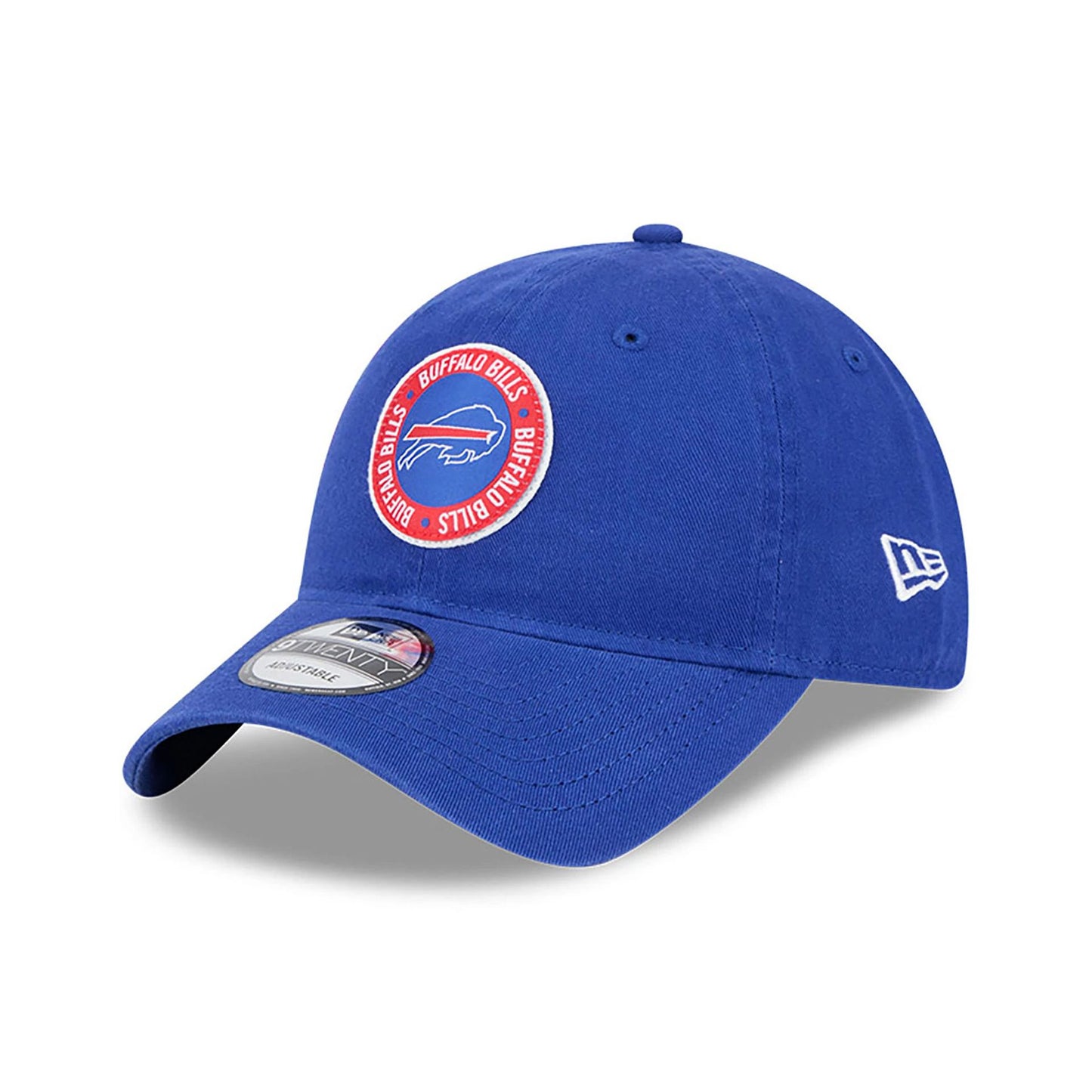 This is a Buffalo Bills NFL Sideline 2024 Blue 9TWENTY Adjustable Cap 3