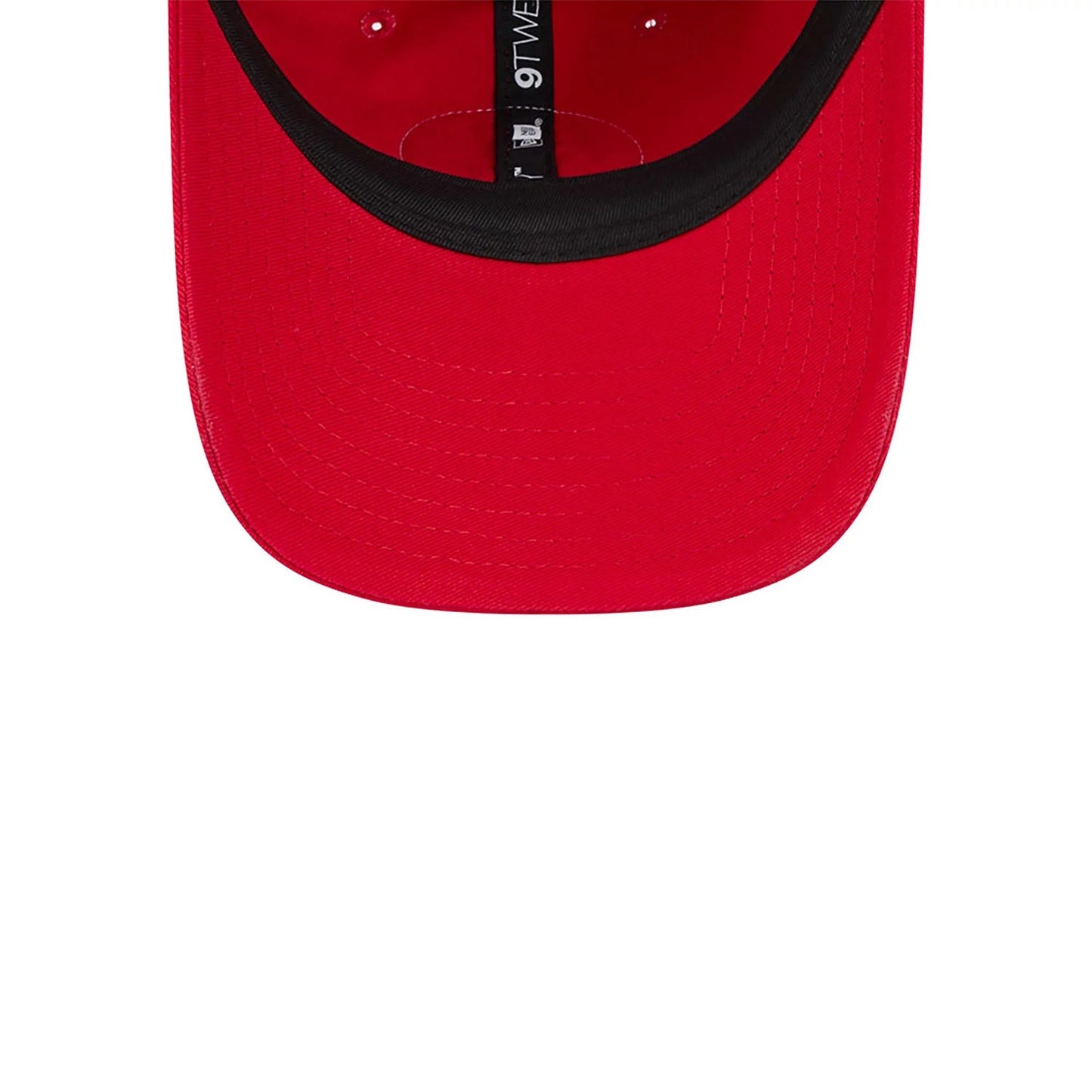 This is a San Francisco 49ers NFL Sideline 2024 Red 9TWENTY Adjustable Cap 4