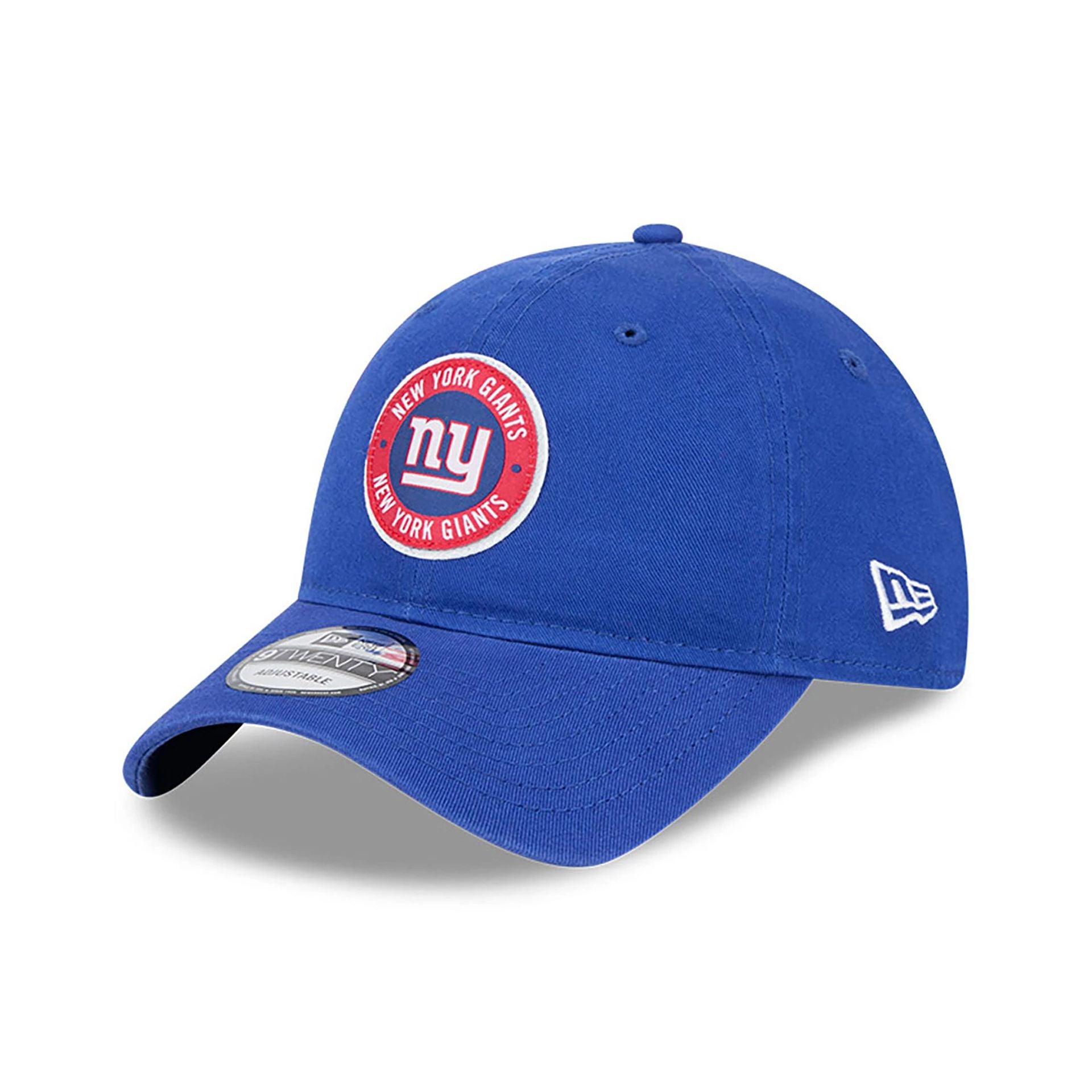 This is a New York Giants NFL Sideline 2024 Blue 9TWENTY Adjustable Cap 3