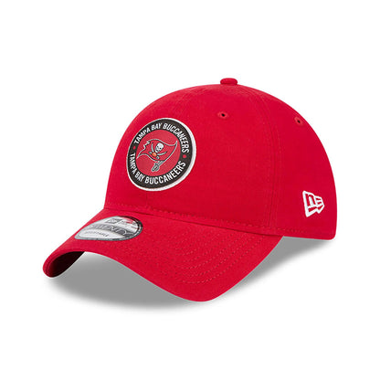 This is a Tampa Bay Buccaneers NFL Sideline 2024 Red 9TWENTY Adjustable Cap 3