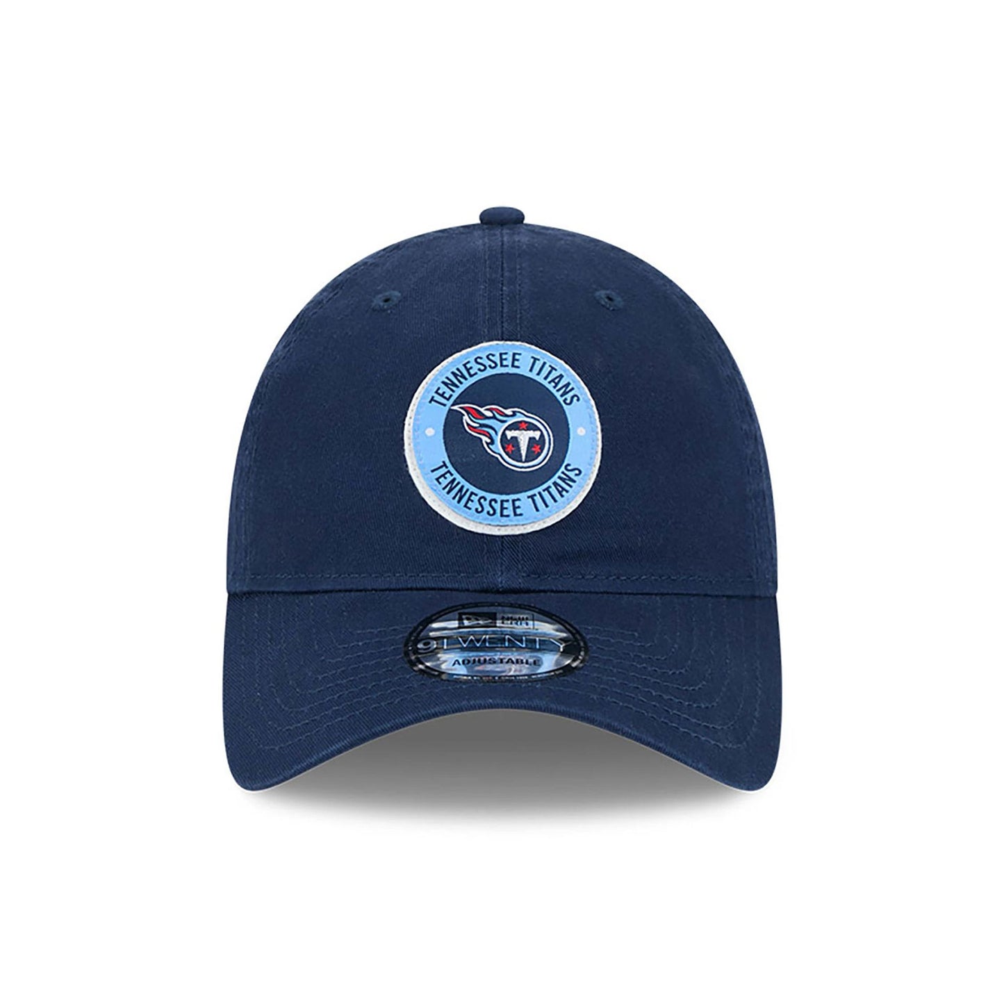 This is a Tennessee Titans NFL Sideline 2024 Dark Blue 9TWENTY Adjustable Cap 2