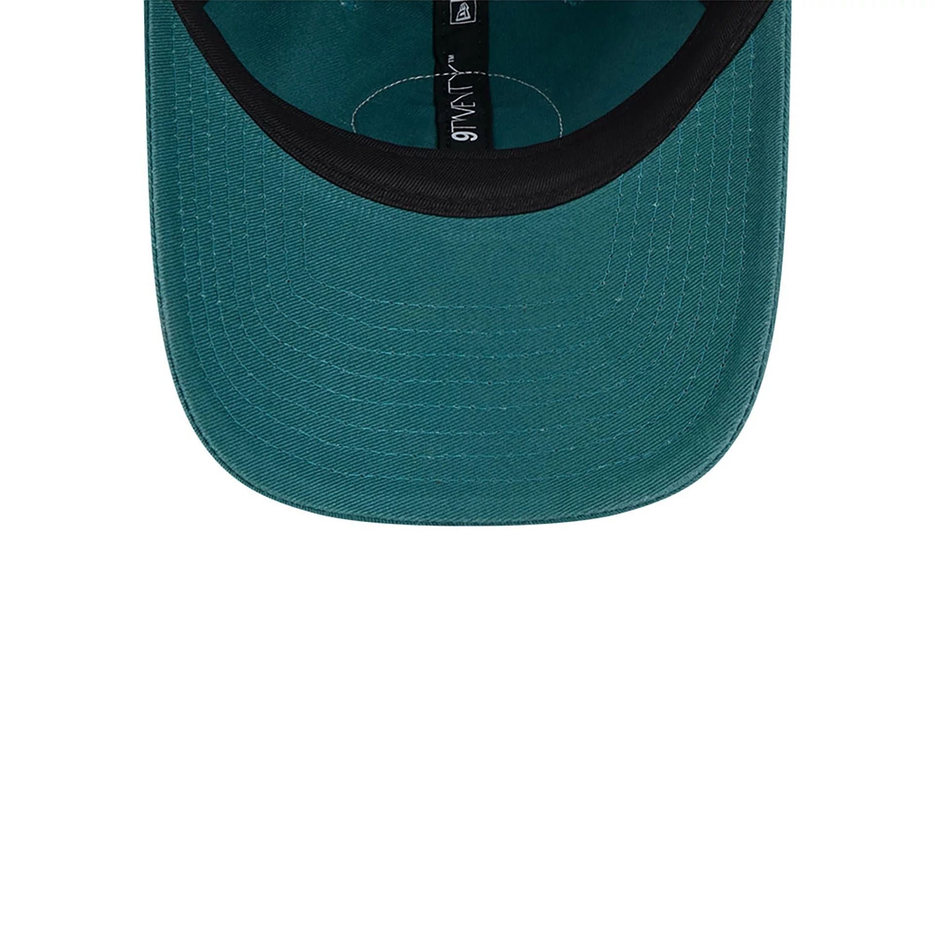 This is a Philadelphia Eagles NFL Sideline 2024 Dark Green 9TWENTY Adjustable Cap 4