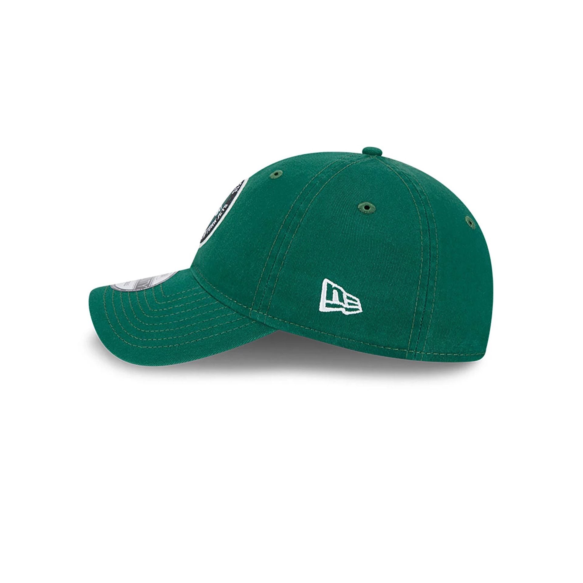 This is a New York Jets NFL Sideline 2024 Green 9TWENTY Adjustable Cap 7