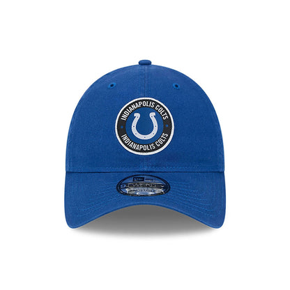 This is a Indianapolis Colts NFL Sideline 2024 Blue 9TWENTY Adjustable Cap 2