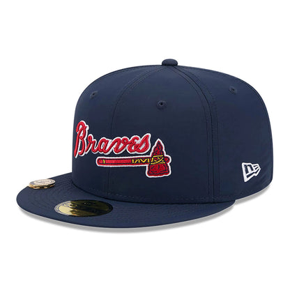 This is a Atlanta Braves Fairway Navy 59FIFTY Fitted Cap 1