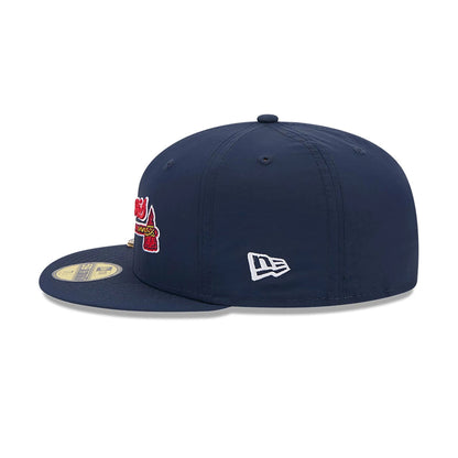 This is a Atlanta Braves Fairway Navy 59FIFTY Fitted Cap 7