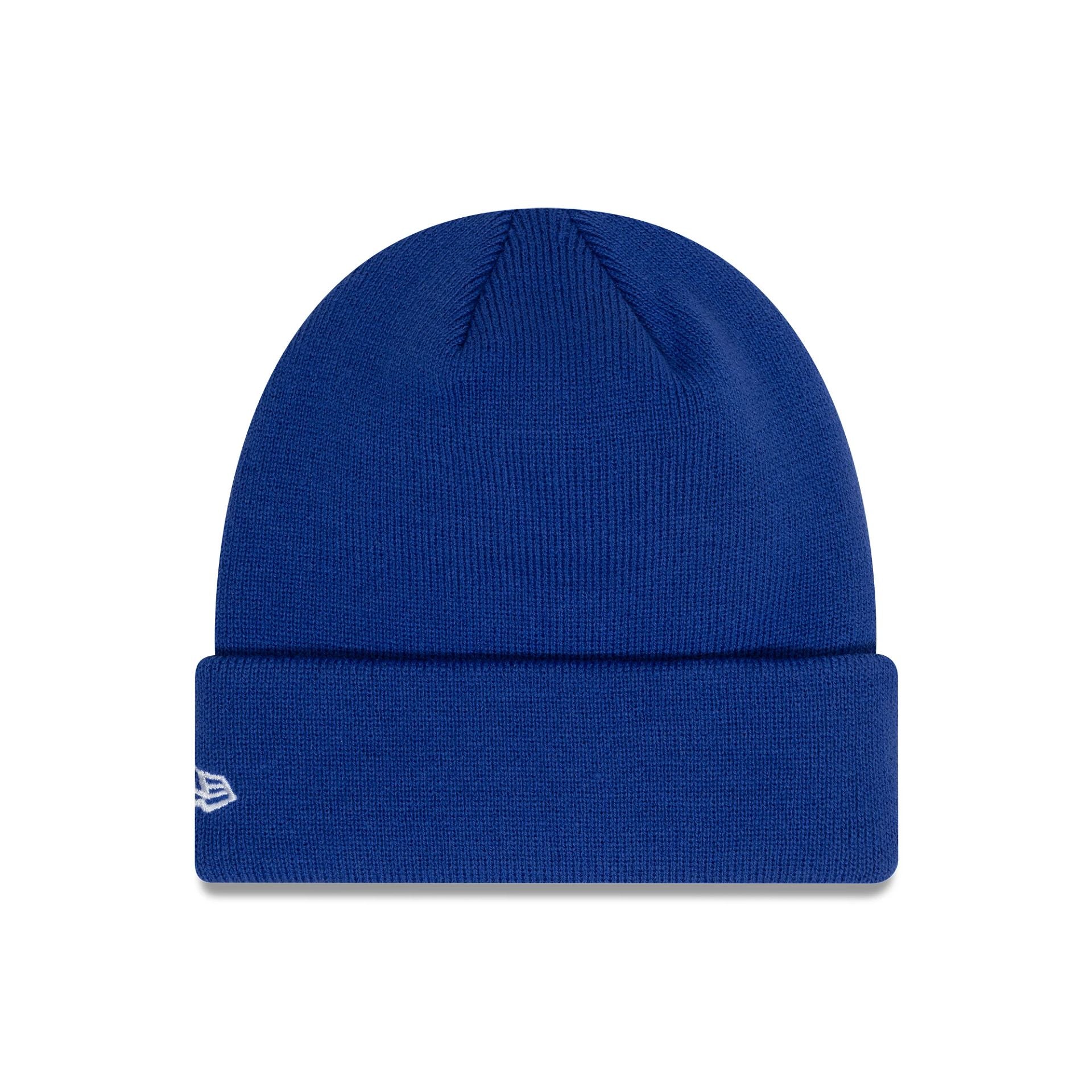 This is a Chelsea FC Lion Crest Core Blue Cuff Knit Beanie Hat 2