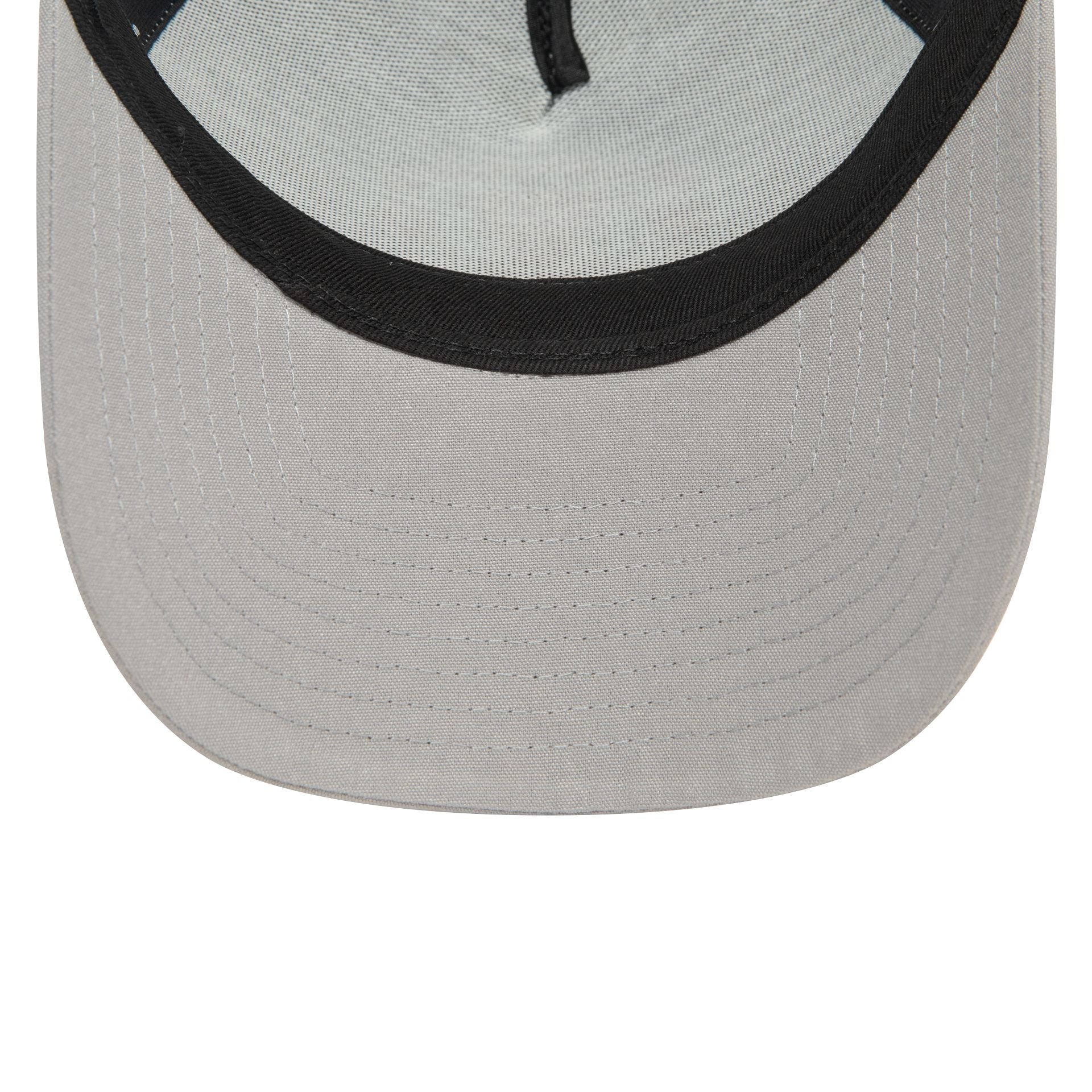 This is a Manchester United FC Seasonal Repreve Grey 9FORTY E-Frame Adjustable Trucker Cap 5