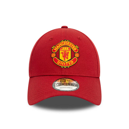 This is a Manchester United FC Seasonal Dark Red 9FORTY Adjustable Cap 3