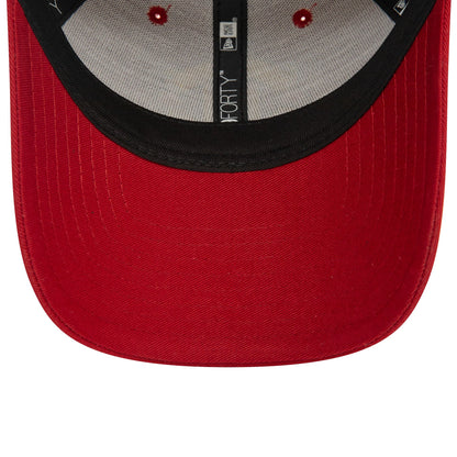 This is a Manchester United FC Seasonal Dark Red 9FORTY Adjustable Cap 2