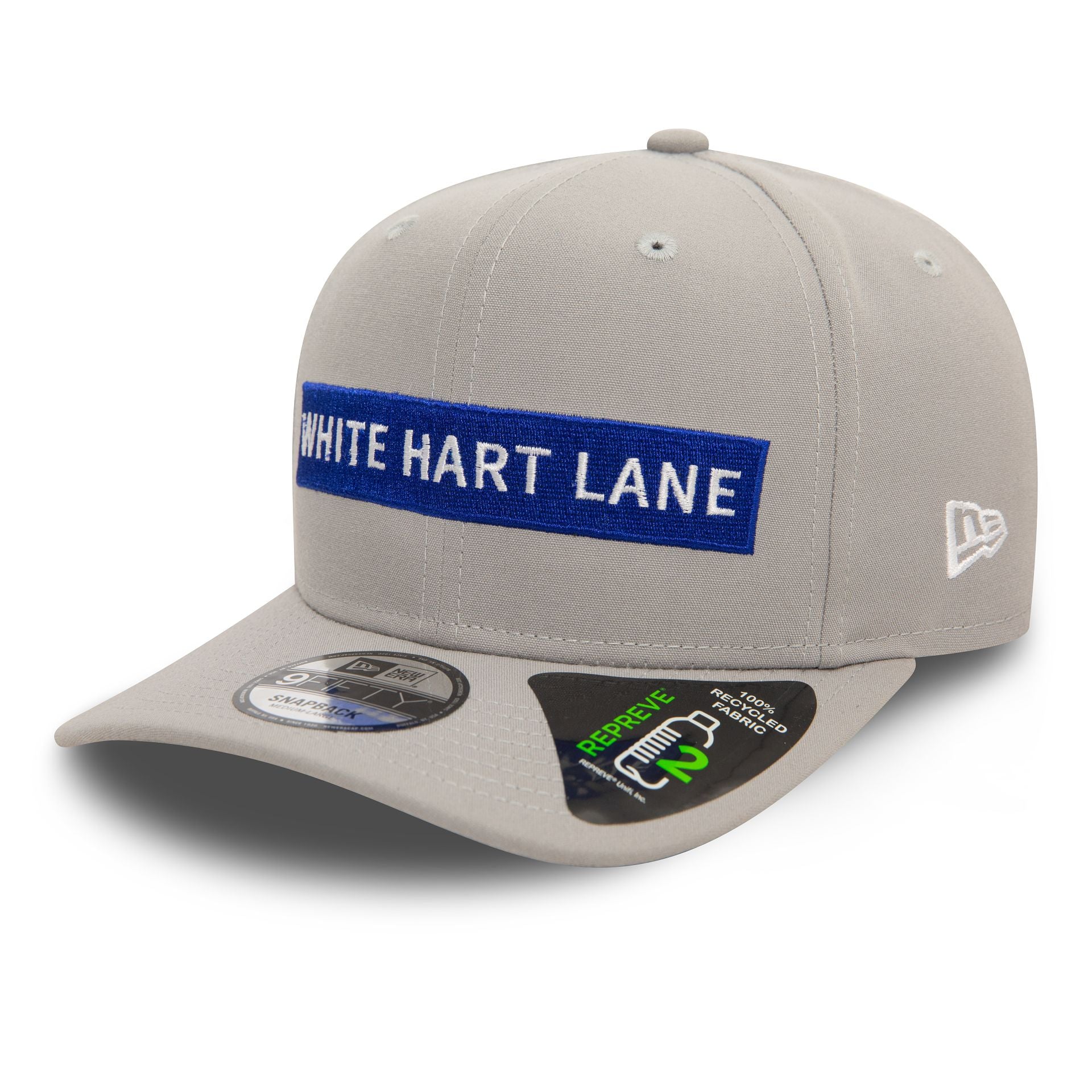 This is a Tottenham Hotspur FC White Hart Lane Repreve Grey 9FIFTY Original Fit Cap 1