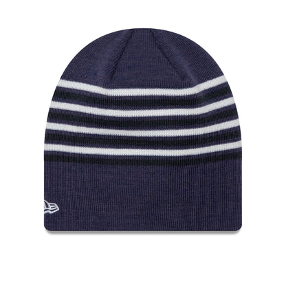 This is a Tottenham Hotspur FC Stripe Navy Beanie Hat 2