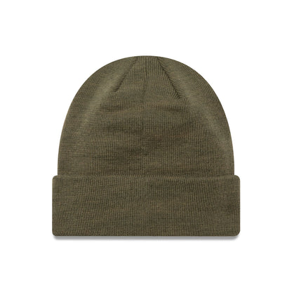 This is a Tottenham Hotspur FC Seasonal Green Cuff Knit Beanie Hat 2