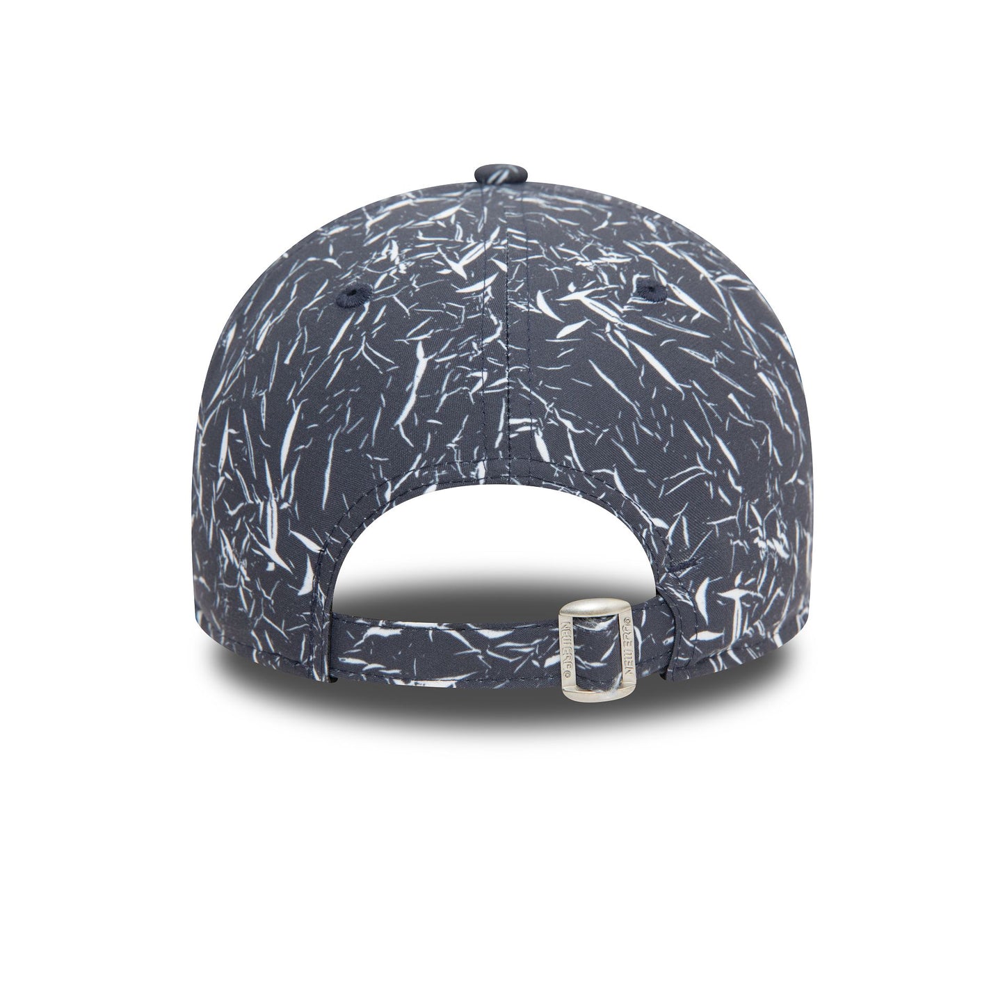 This is a Tottenham Hotspur FC Crinkle All Over Print Navy 9FORTY Adjustable Cap 4