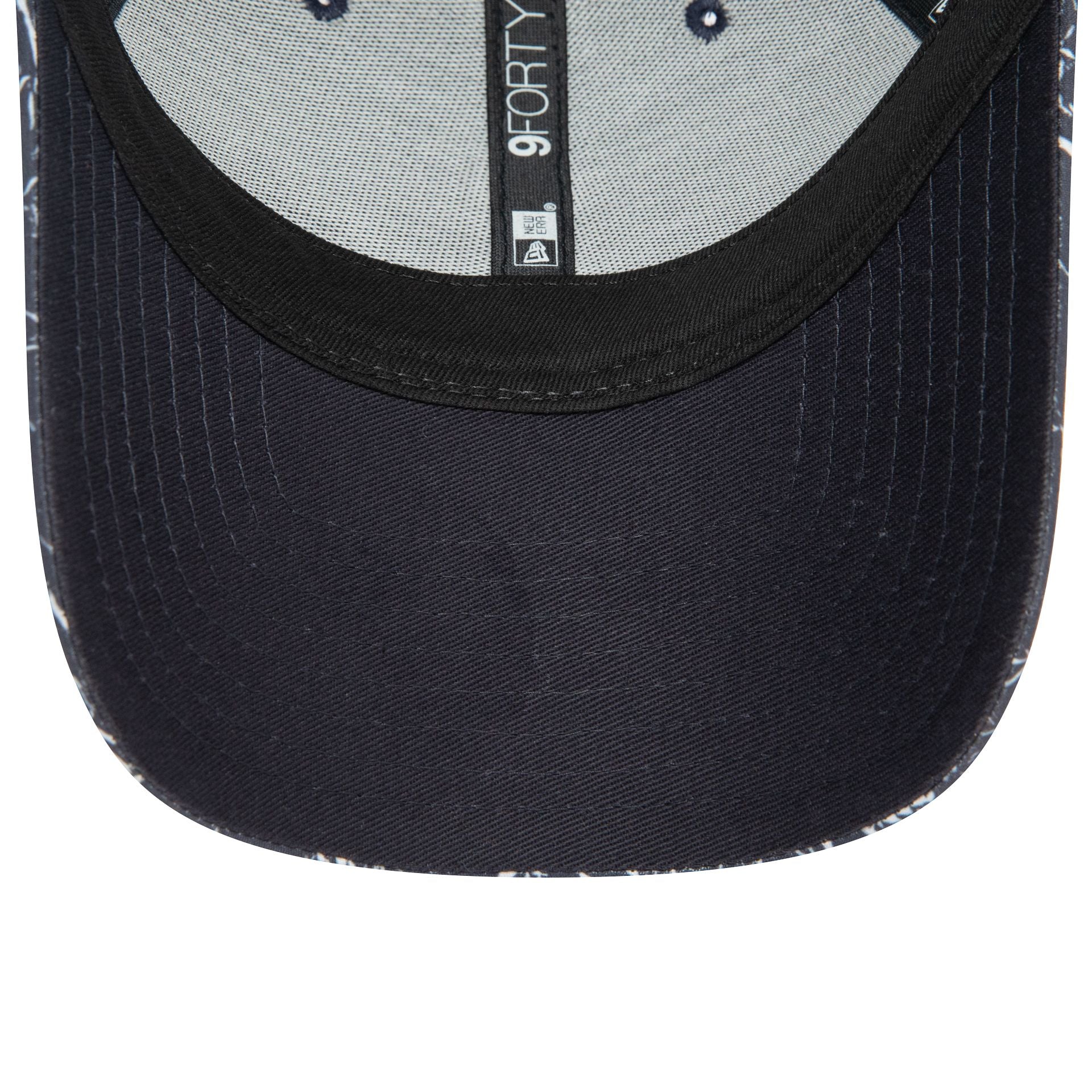 This is a Tottenham Hotspur FC Crinkle All Over Print Navy 9FORTY Adjustable Cap 3