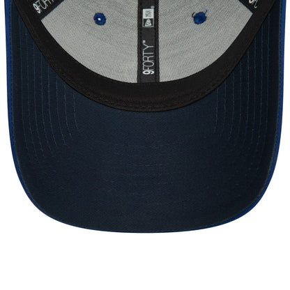 This is a French Federation Of Rugby Faux Suede Dark Blue 9FORTY Adjustable Cap 5