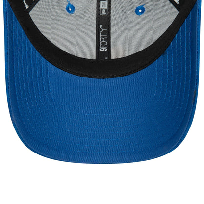 This is a French Federation Of Rugby Tonal Camo Blue 9FORTY Adjustable Cap 5