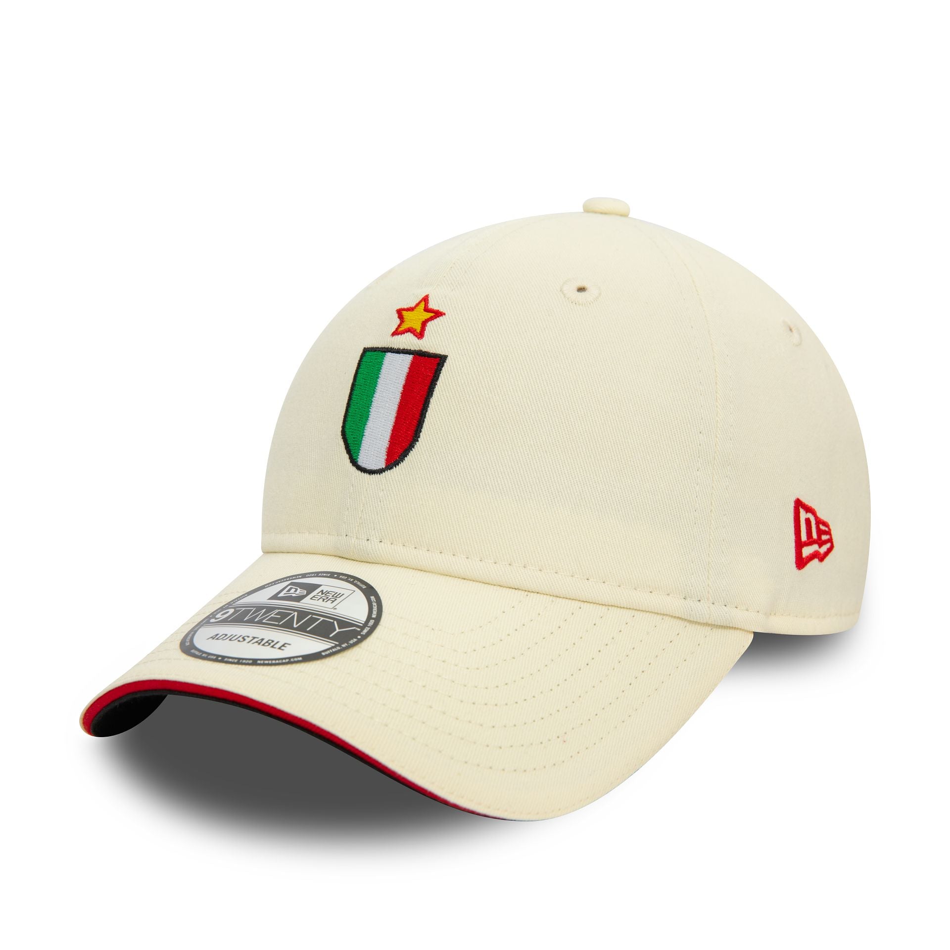 This is a AC Milan 1993 Off White 9TWENTY Adjustable Cap 1