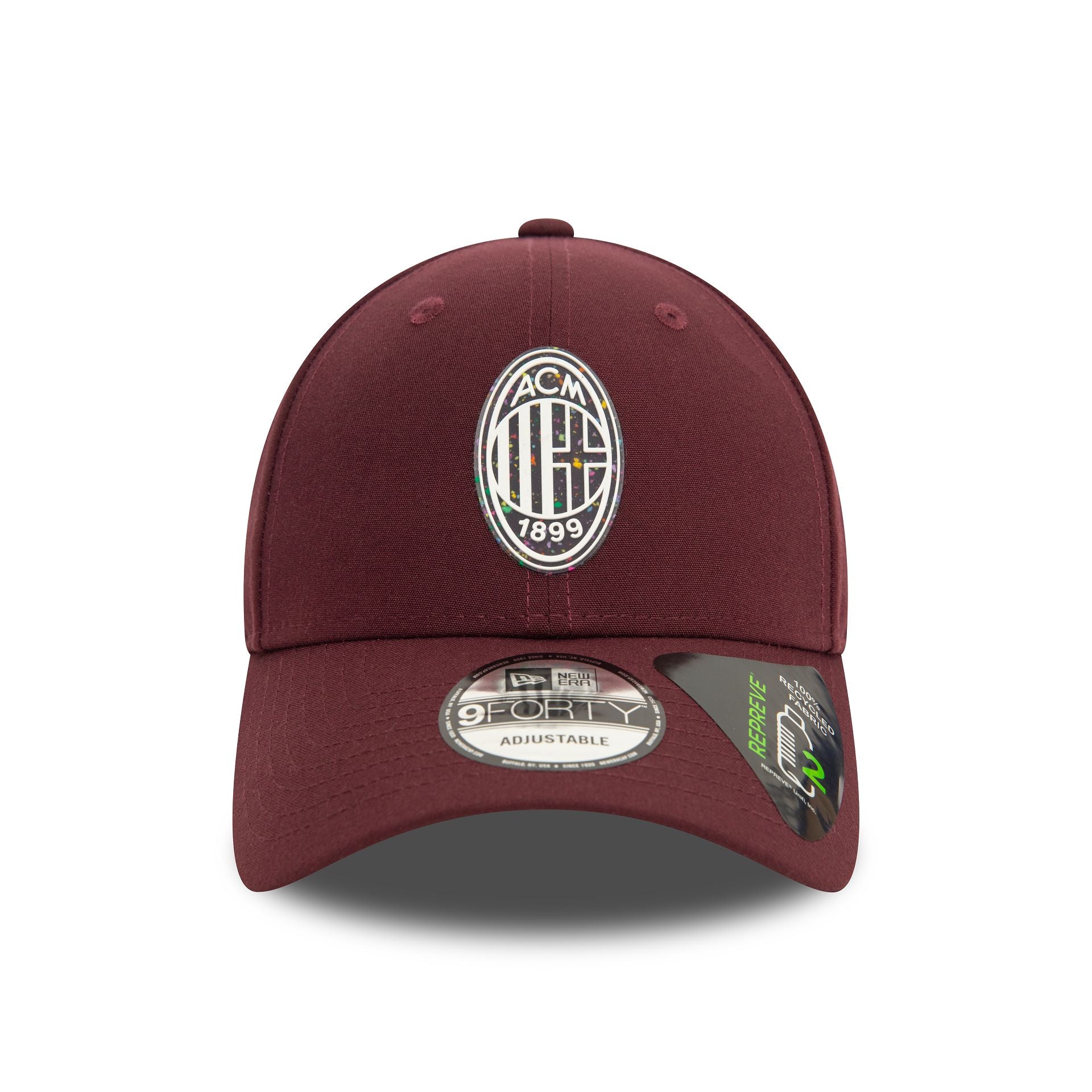 This is a AC Milan Repreve Fleck Crest Dark Purple 9FORTY Adjustable Cap 2