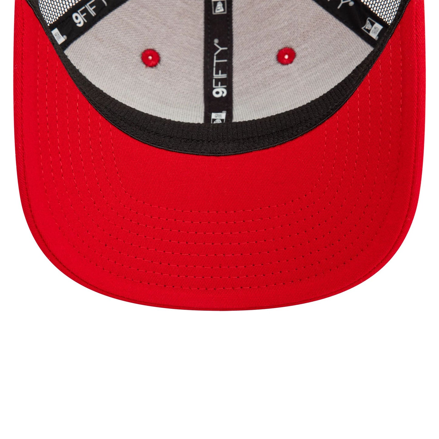 This is a AC Milan Heritage Gold Red 9FIFTY Stretch Snap Cap 5