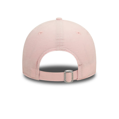 This is a AC Milan Youth Needle Cord Pastel Pink 9FORTY Adjustable Cap 4