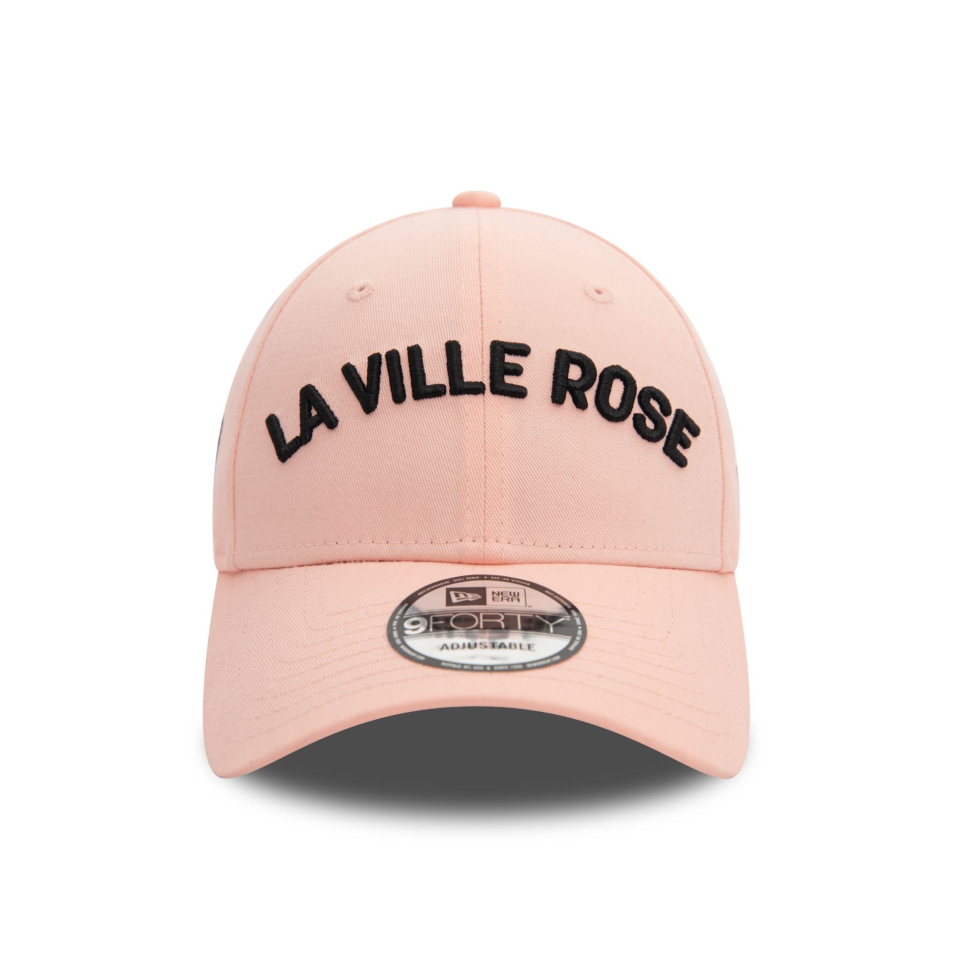 This is a Stade Toulousain Third Pastel Pink 9FORTY Adjustable Cap 2