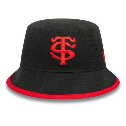 This is a Stade Toulousain Training Black Bucket Hat 2