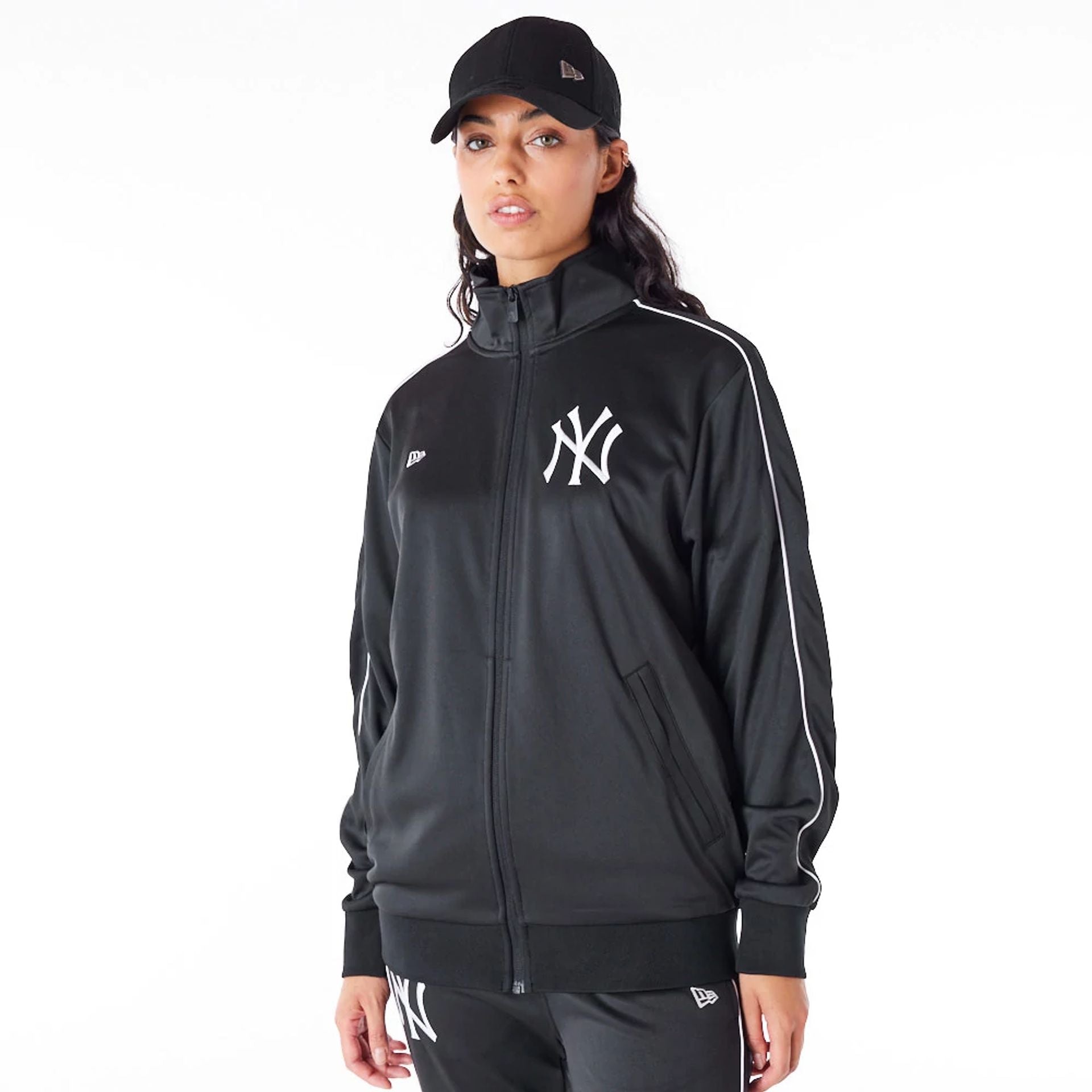 New York Yankees MLB Full Zip Track Jacket Mens Size shops 2XL