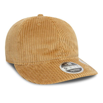 This is a New Era Cord Open Brown 9FIFTY Retro Crown Cap 3