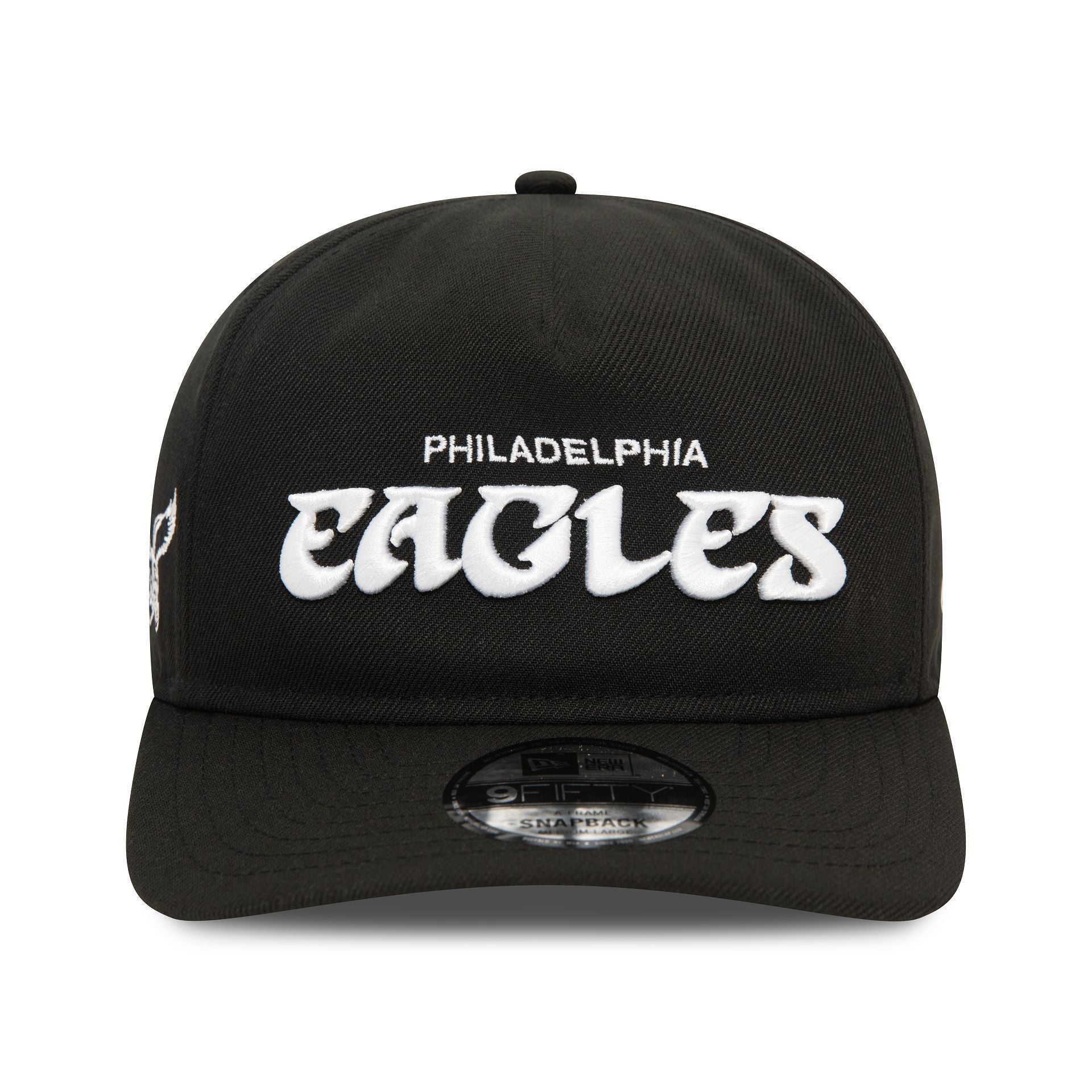 This is a Philadelphia Eagles NFL Coaches Black 9FIFTY A-Frame Snapback Cap 2