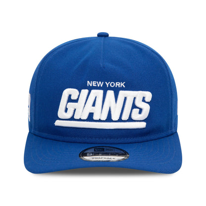 This is a New York Giants NFL Coaches Dark Blue 9FIFTY A-Frame Snapback Cap 2