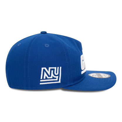 This is a New York Giants NFL Coaches Dark Blue 9FIFTY A-Frame Snapback Cap 6