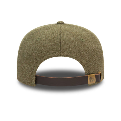 This is a Oakland Athletics MLB Harris Tweed Green Retro Crown 9FIFTY Cap 4