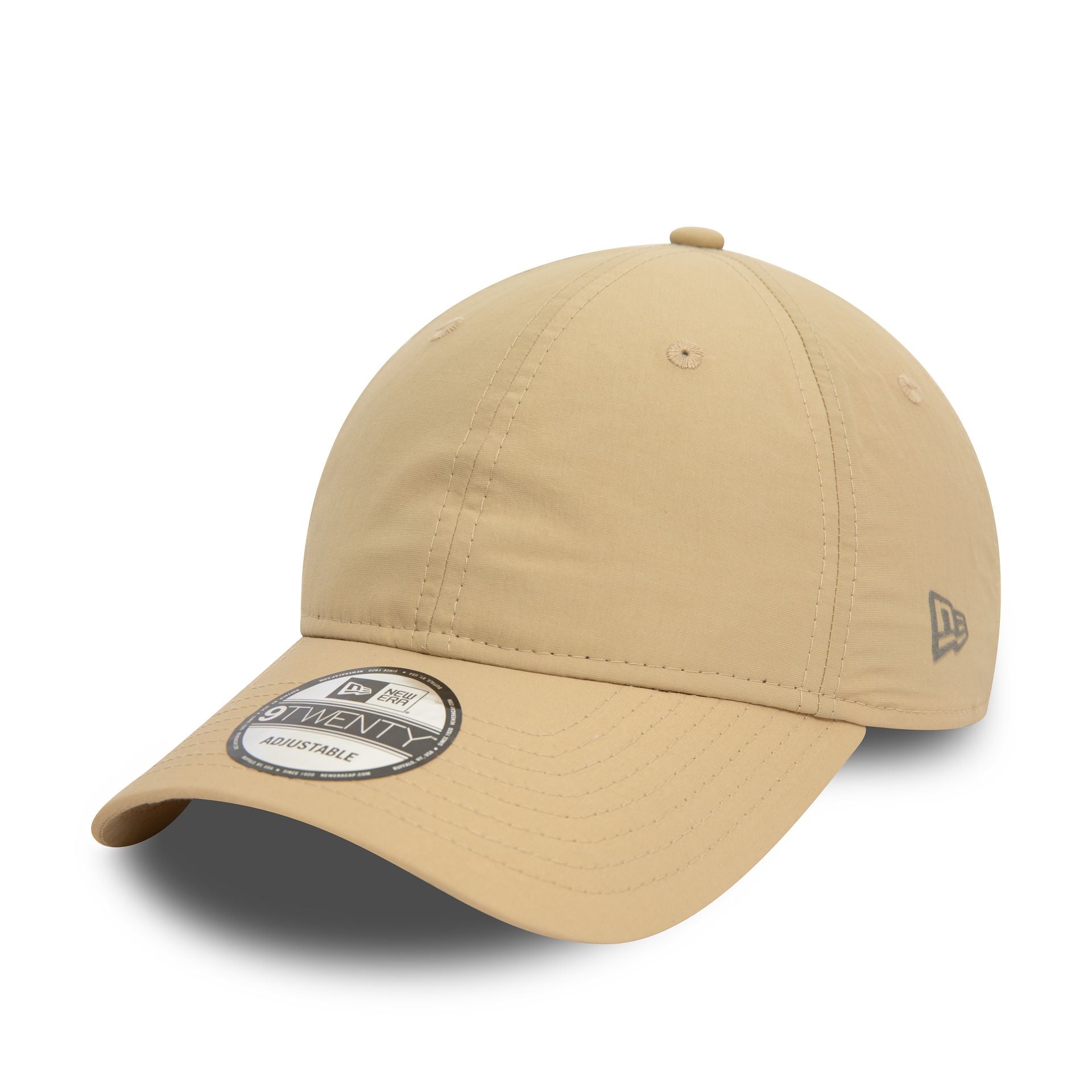 This is a New Era Water Repellent Light Beige 9TWENTY Adjustable Cap 4