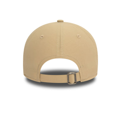 This is a New Era Water Repellent Light Beige 9TWENTY Adjustable Cap 3