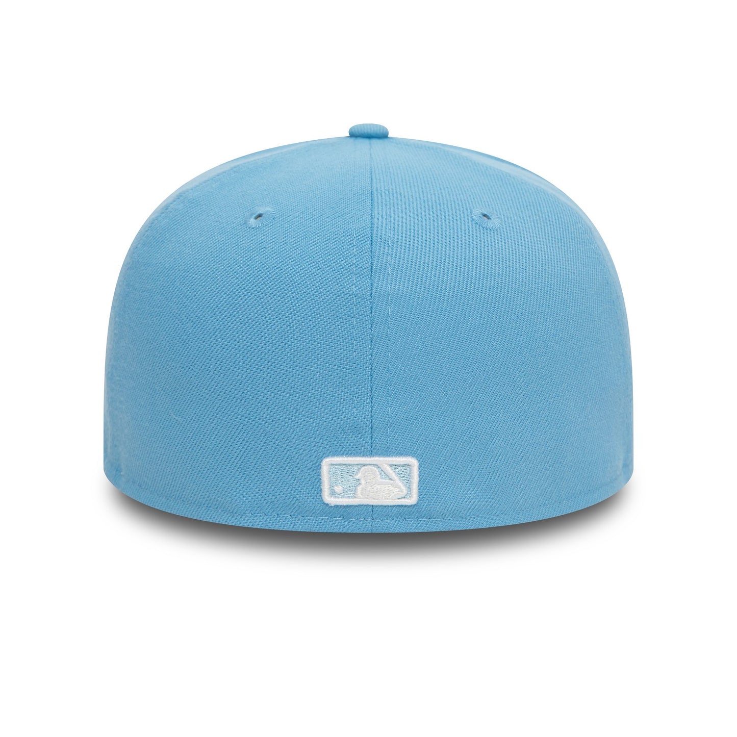 This is a New York Yankees MLB Cloud Pastel Blue 59FIFTY Fitted Cap 4