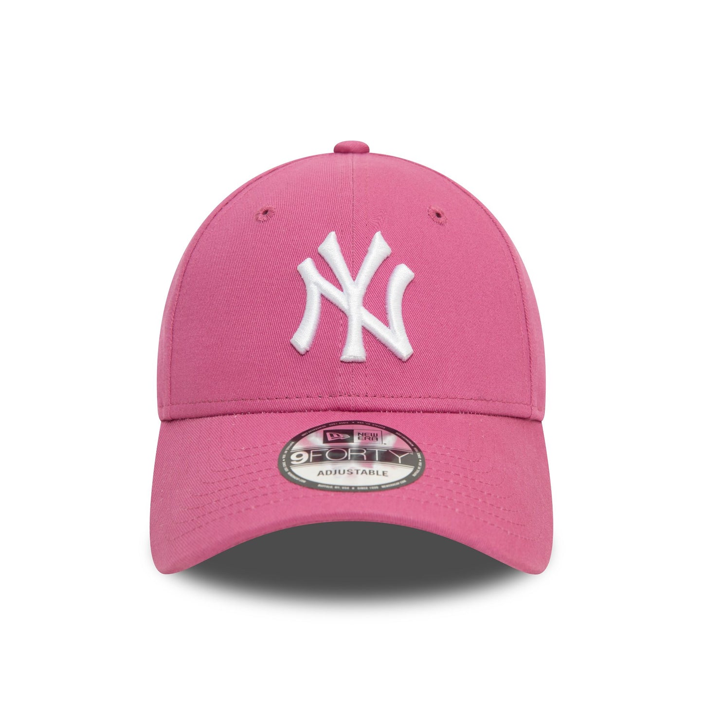 This is a New York Yankees League Essential Pink 9FORTY Adjustable Cap 2