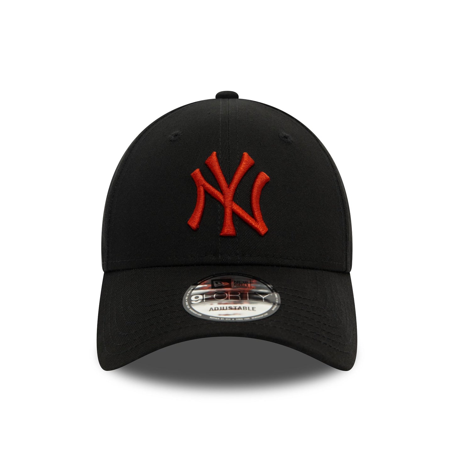 This is a New York Yankees League Essential Black and Red 9FORTY Adjustable Cap 2