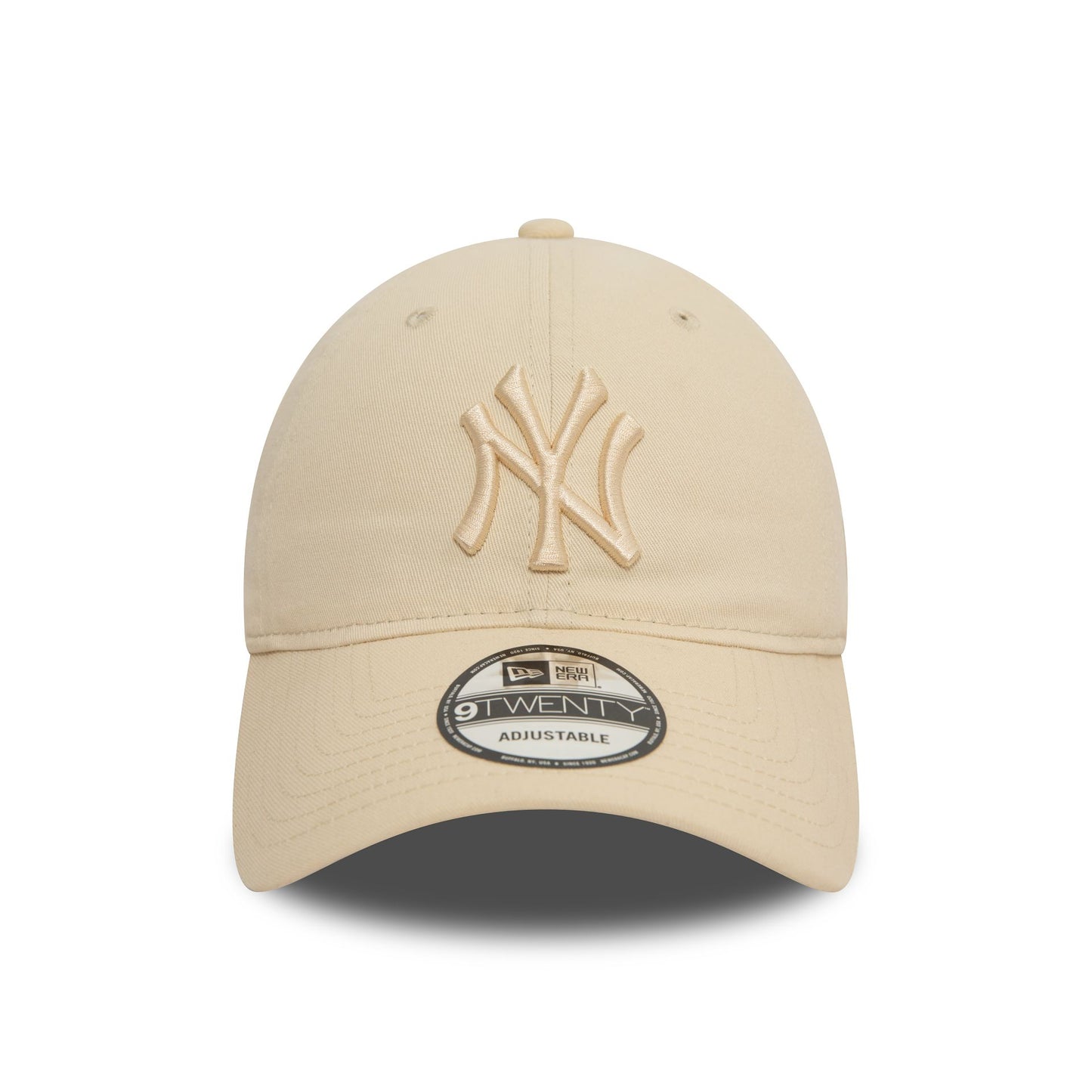 This is a New York Yankees League Essential Light Beige 9TWENTY Adjustable Cap 2