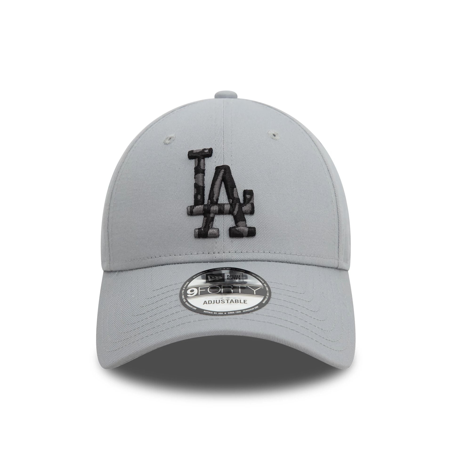 This is a LA Dodgers Seasonal Infill Grey 9FORTY Adjustable Cap 2