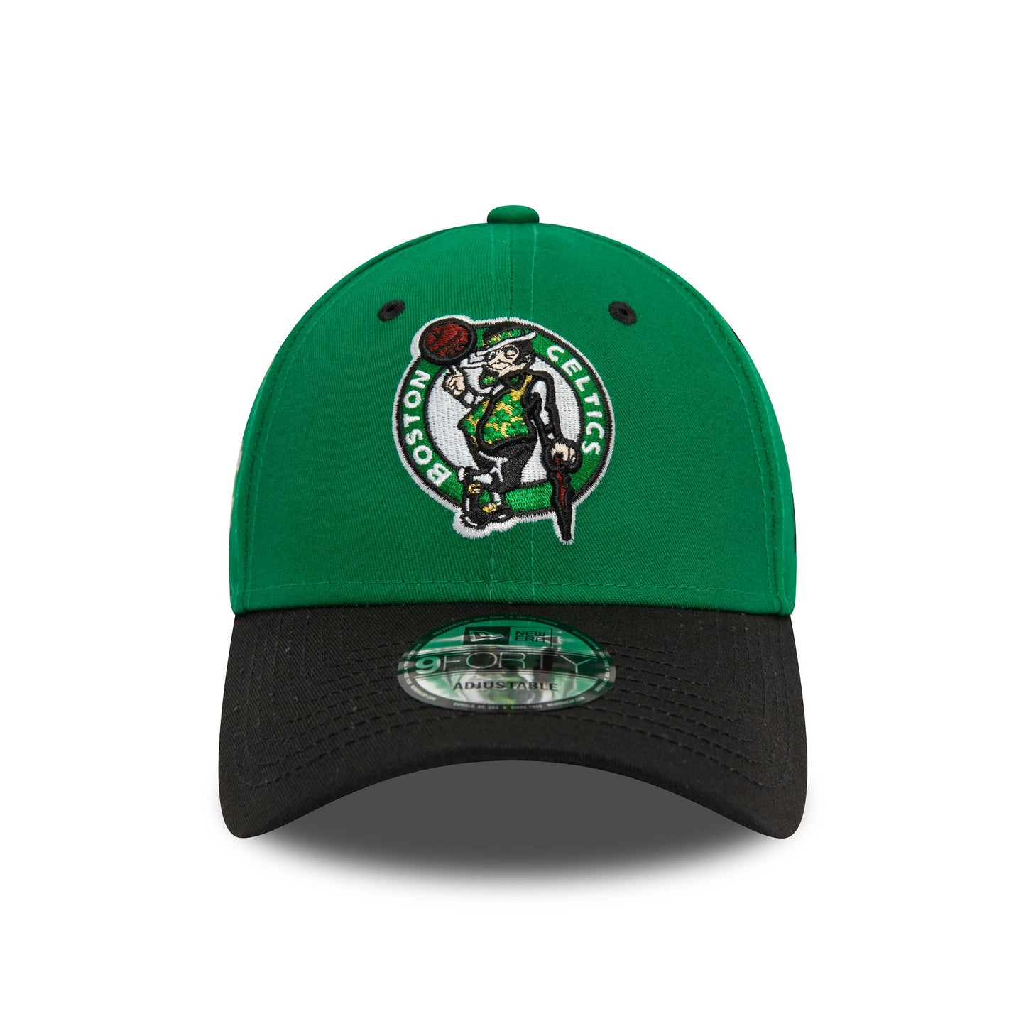 This is a Boston Celtics NBA Side Patch Green 9FORTY Adjustable Cap 3