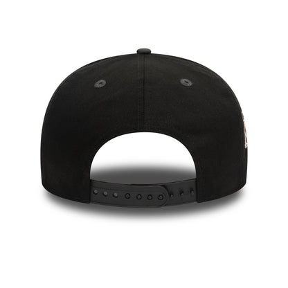 This is a Brooklyn Nets NBA Team Colour Black 9FIFTY Snapback Cap 4